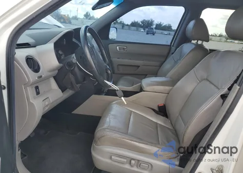 2012 Honda Pilot Exl из США, поврежденный, VIN 5FNYF4H62CB046503